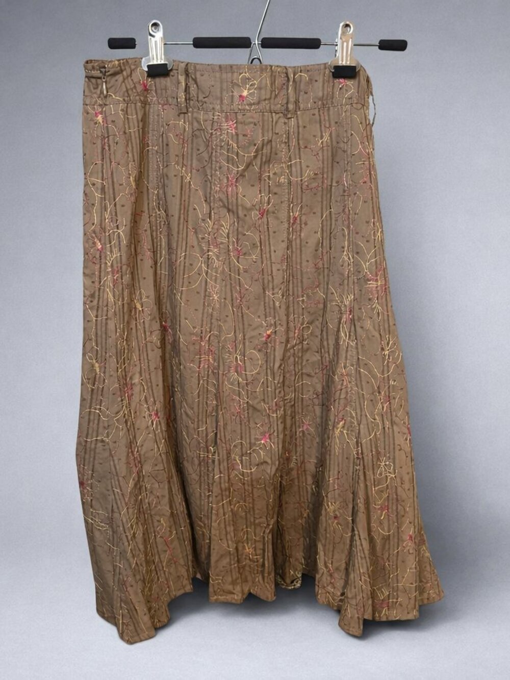 J.Jill Collectibles Embroidered Midi Skirt 14 – Cottage Core Soft-Academia Y2K